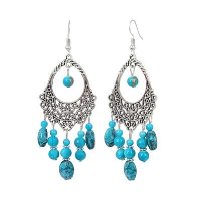 Latest Bohemian Oxidized Silver Earrings For Women & Girls