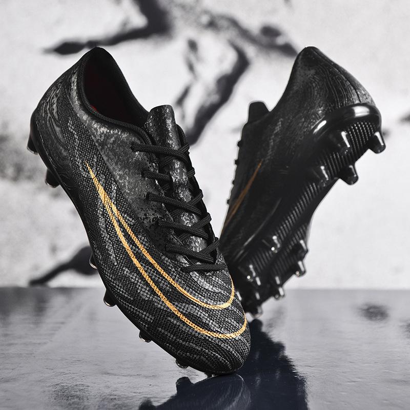 Football shoes men and women children adult lawn training shoes foreign trade 46 large size 47 long nails TF broken nails FG sports shoes