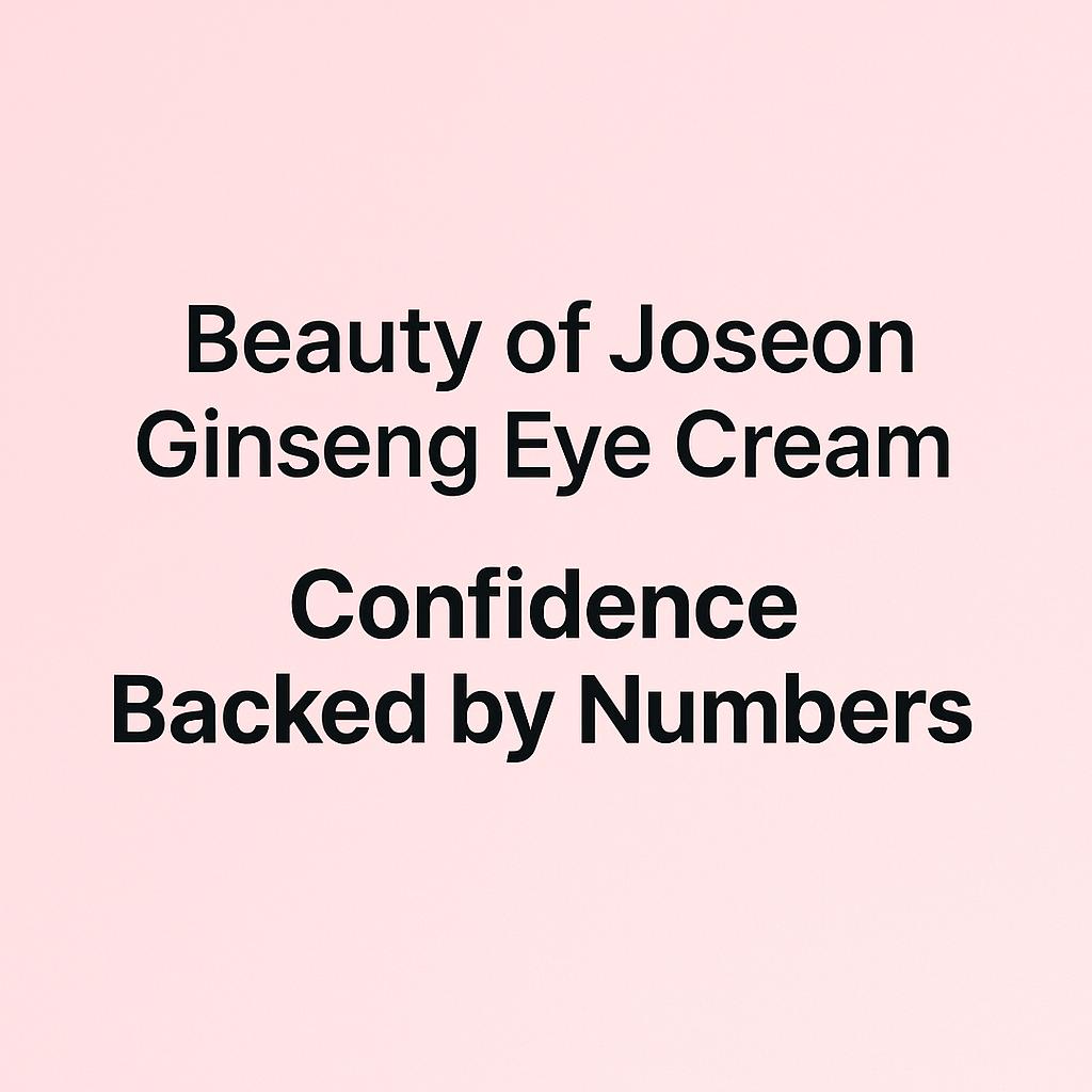 Beauty of Joseon Revive Eye Serum: Ginseng + Retinal (30ml)