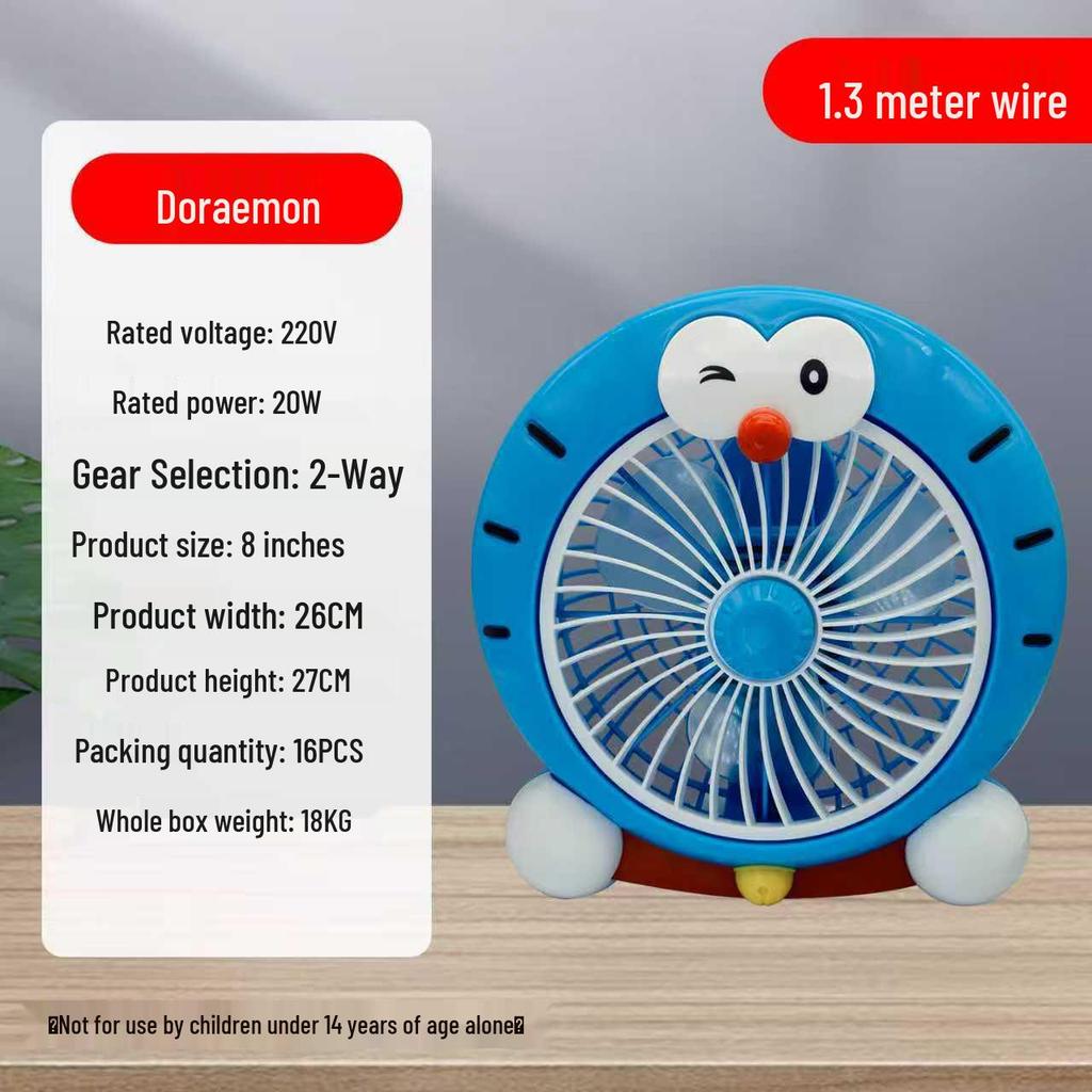 Portable Oscillating Clip Fan for Dormitory or Office