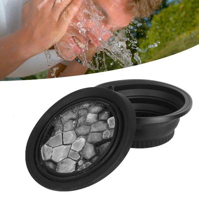 Lavabo Plegable Facial de Hielo de Silicona Ecológico Reutilizable Limpieza Eficiente Lavabo Multiusos Bol de Baño de Hielo de Silicona
