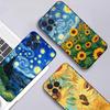 Vincent Van Gogh Oil INS Phone Case For iPhone 17 16 15 14 11 12 13 Pro Max Plus Mini Soft Back Cover