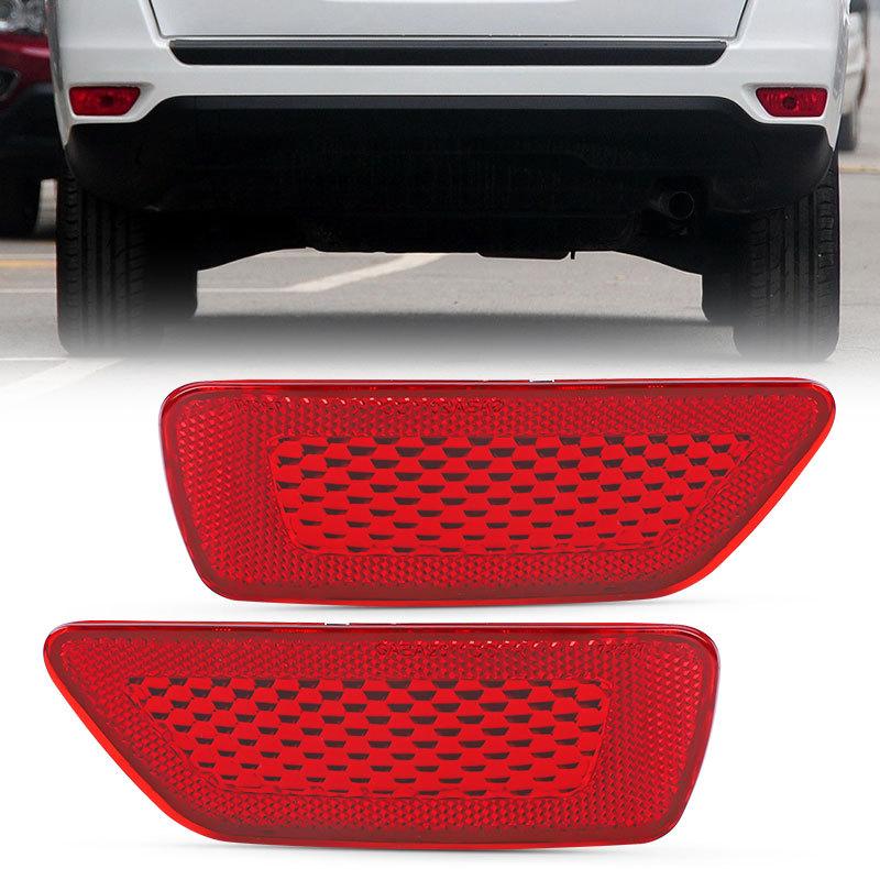 Rear Bumper Reflector Light Cover 57010720AC For Dodge Journey Crew 2011-2013 Jeep Compass Limited 2011 2012-2015 57010720AB
