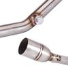 PCX125/150 Stainless Steel Blue Front Motorcycle Exhaust