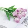 Artificial Flowers  PU Tulips Bouquet Faux Plants for Wedding Room Home Hotel Party Event Decor