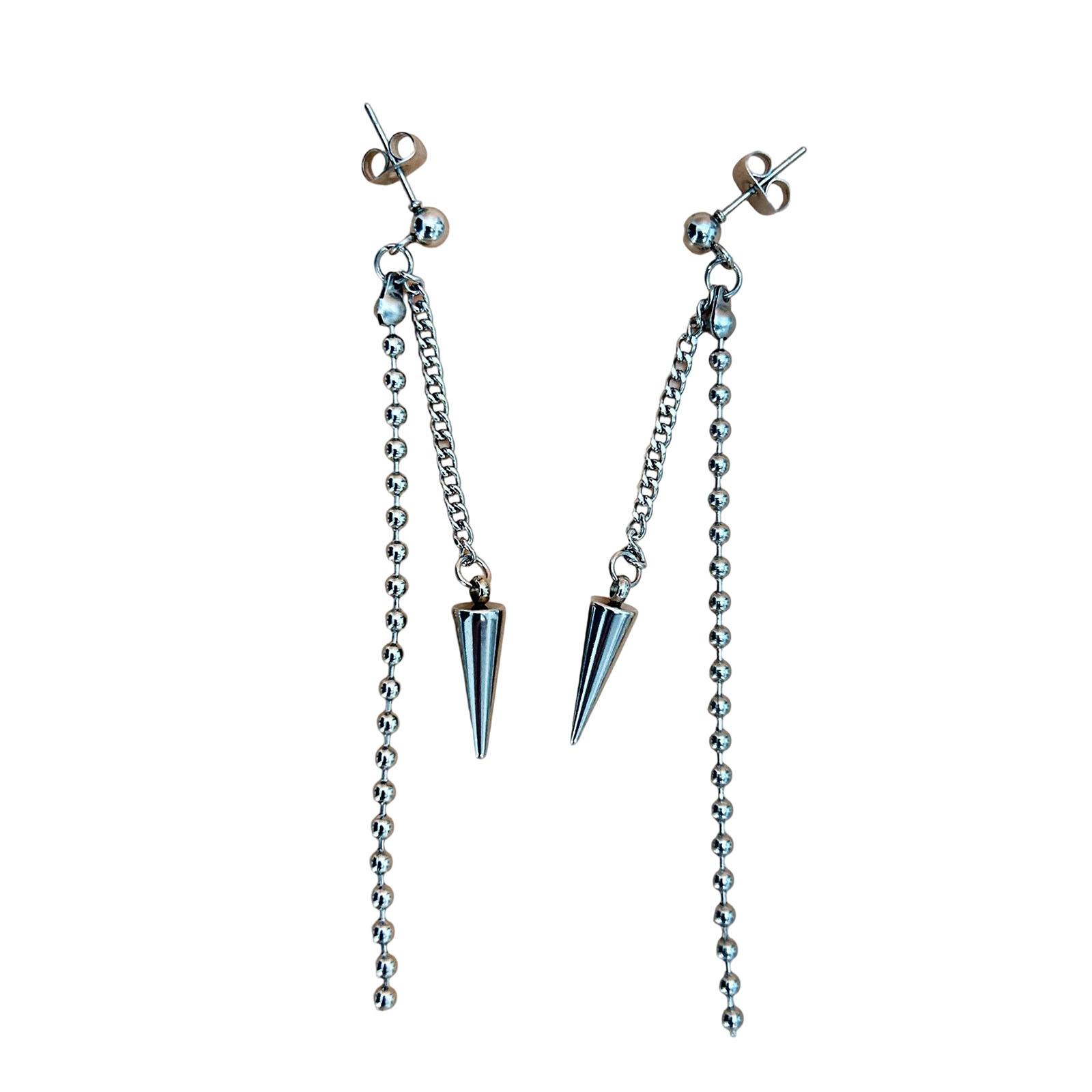 

Ювелирная цепочка серьги серьги-кольца One Size