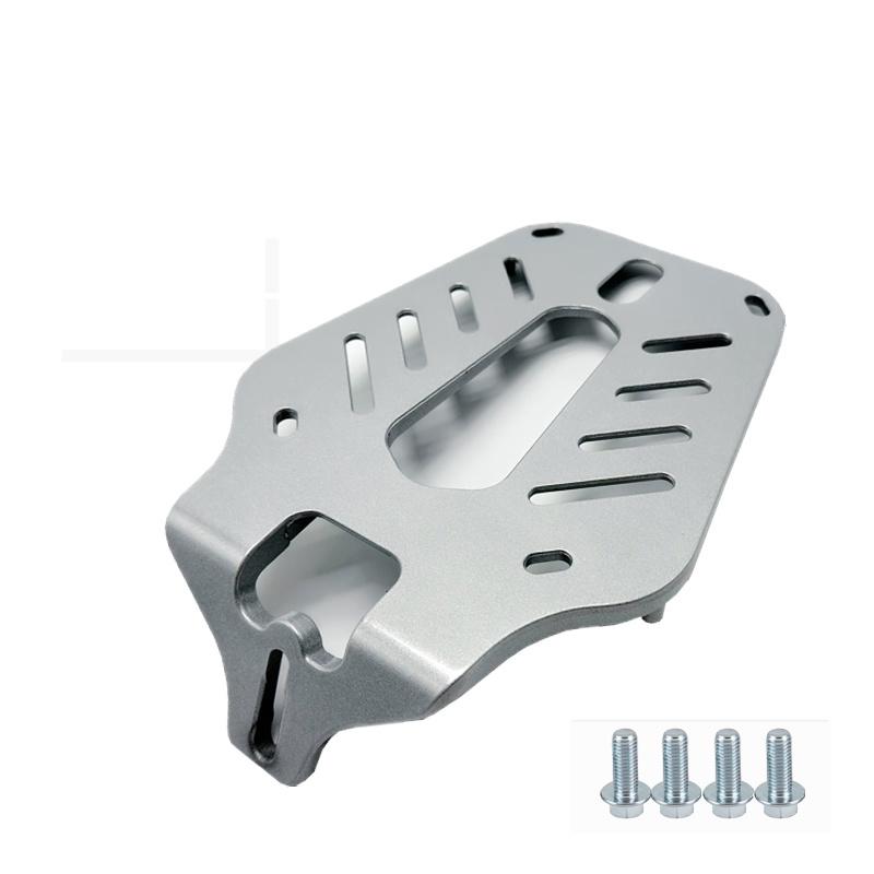 

Motorcycle rear seat bracket, accessory luggage rack, cargo bracket, trunk box bracket, top box bracket серебряный
