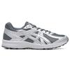 Asics Jog 100S Comfortable Low-Top Casual Running Shoes Unisex sneaker Silver Gray 1201A773-020