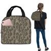 Everything Bottom Lands Camo Insulated Lunch Bag for Women Children Leakproof Food Boxes Thermal Lunch Box Tote