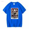 Wes Anderson Isle of Dogs Movie T Shirt Heavy Cotton Vintage Washed Slightly Versatile Designer Clothes Fashion Comfortable