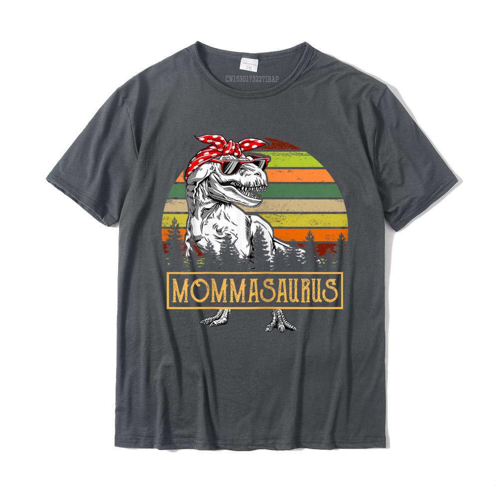 Womens Mommasaurus Dinosaur Tshirt Rex Mother Day For Mom T-Shirt Casual Tops T Shirt for Unisex Hip Hop Cotton T Shirts Custom