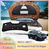 For Nissan X-Trail T32 Rogue 2014~2017 2015 Car Hood Engine Ulation Pad Cotton Soundproof Cover Thermal Heat Mat Accessories