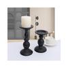 Simple Creative Iron Pillar Candle Holder for Scented Candles Christmas Home Decoration Handmade Retro Dining Table Ornaments