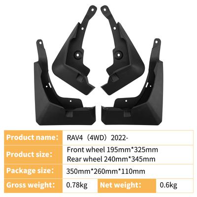 Convient pour Toyota RAV4 2025-2025 Voiture à Quatre Roues Motrices Modification de Skin d'Aile de Roue