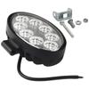 5inch 24W Car LED Work Lamp Oval Fog Light Truck OffRoad Tractor Flood Beam Lamps Waterproof Lights 14*8.6*5.7cm