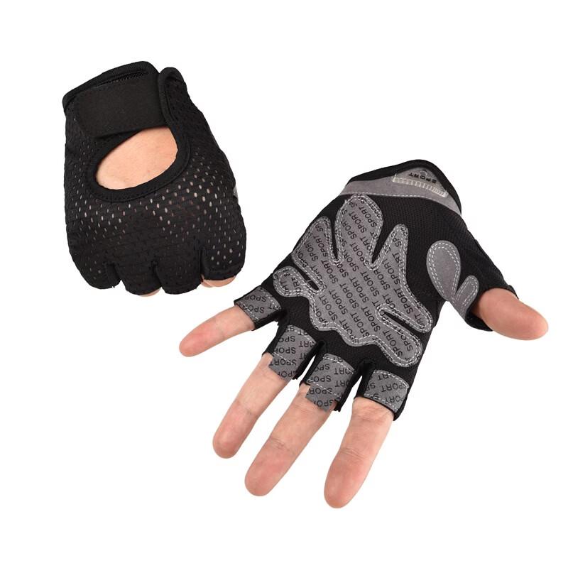OLOEY Unisex Training Fitness Half-Finger Gloves