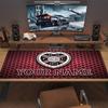 Custom Name Heart Football Mouse Pad Large Gaming Table Cushion Non-slip Laptop Tablet Big Mousepad XXL Mat Mini PC Playmat With Lock edge_XIA