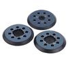 5-Inch 8-Hole Hook Loop Backing Pad for Orbital Sander, Compatible with Electric Polishers & Grinding Discs