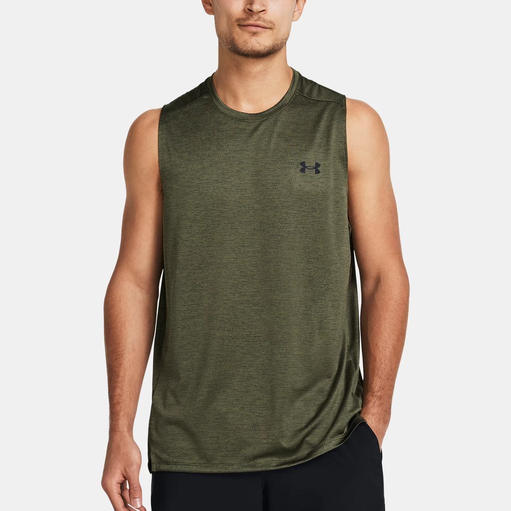 Under Armour Tank Top Men's Gray Green 1384290-390