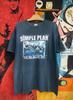 Vintage 00er Simple Plan Amerikanischer Pop-Punk "Still Not Getting Any" 2004 Album Promo T-Shirt / 90er Kinder / Vintage Alternative Musik T-Shirt Größe L