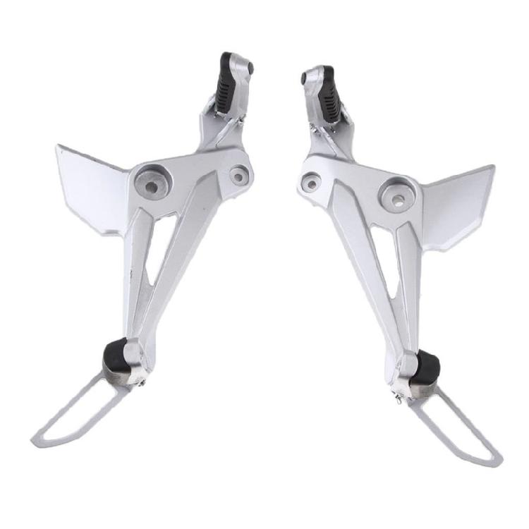 2Pcs Motorcycle Foot Pedal Aluminum Alloy Foot Boards Replacement Left Right Side Footrest Footpegs Pedals Enduring 1