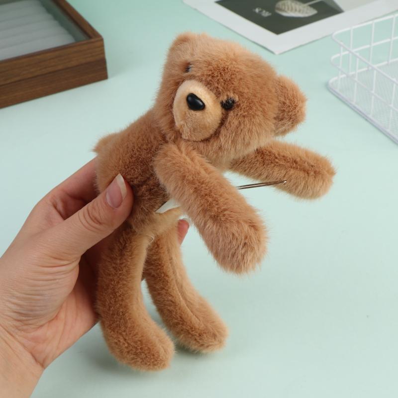 Cute Fluffy Plush Hair Claw Non-Slip Grip Soft Fuzzy Hair Clip for Girls Daily Wear Date Outdoor Gathering