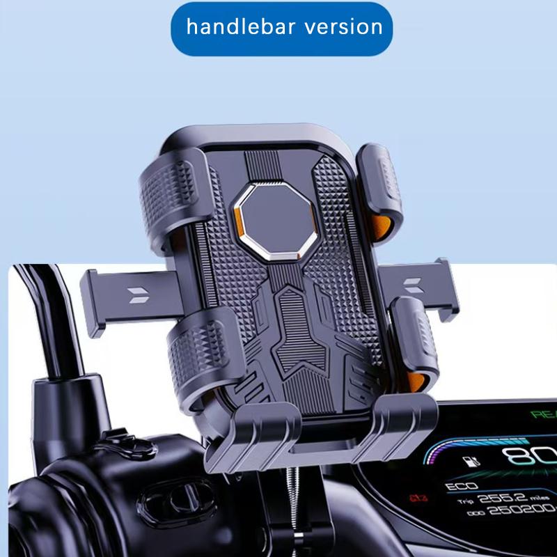 

New bicycle phone holder for delivery riders, navigation specific, six claw fixed shooting, anti shake, durable