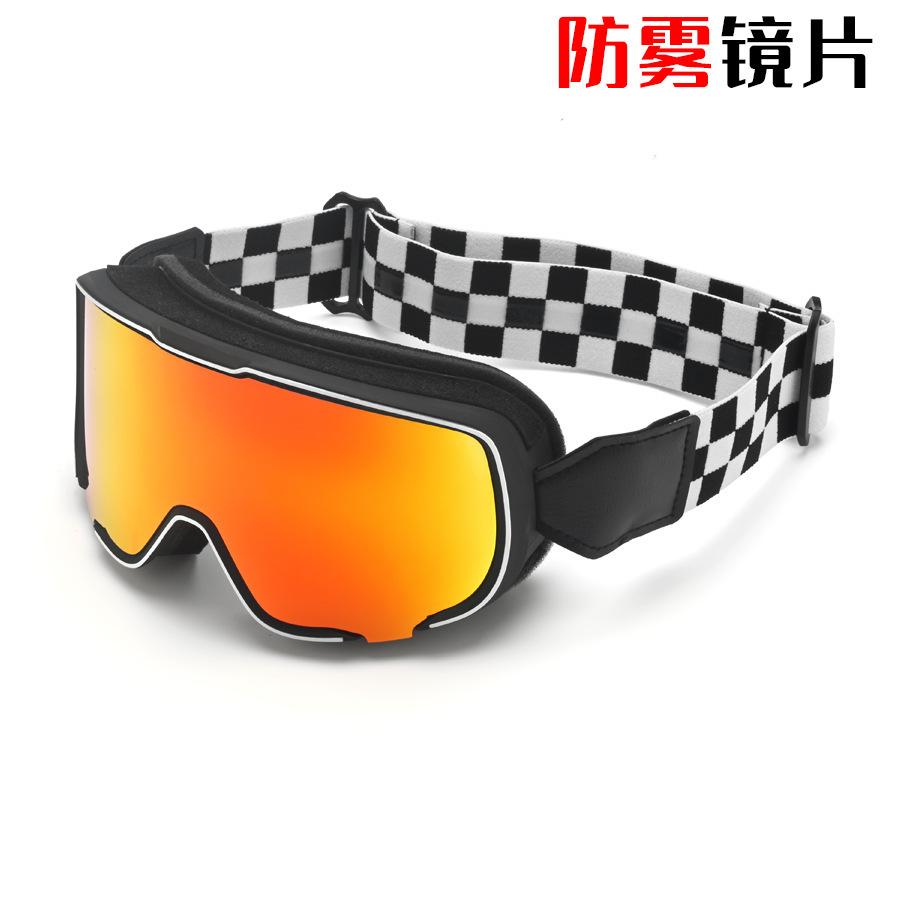 Anti-fog glasses for skiing and outdoor sports, 100% cycling goggles, wind and sand protection, motorcycle Harley helmet goggles