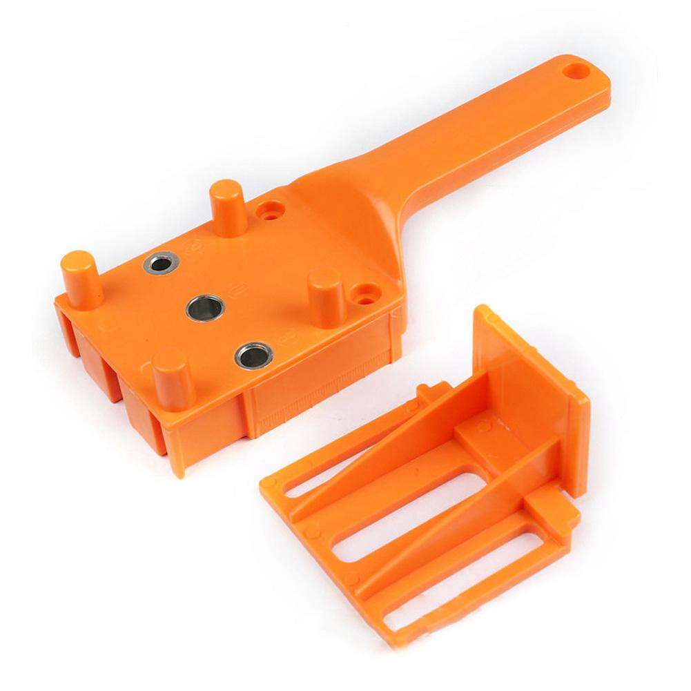 Adjustable Drill Holes Self Centering Doweling Jig Woodworking Hole Punch