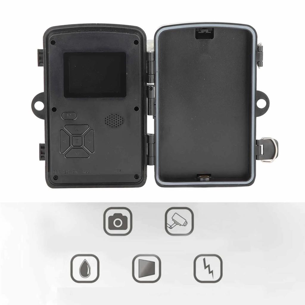 HD Infrared Night Vision Trail Camera 2.0inch TFT Display 1920x1080P IP66 Waterproof Outdoor Wildlife Hunting Camera