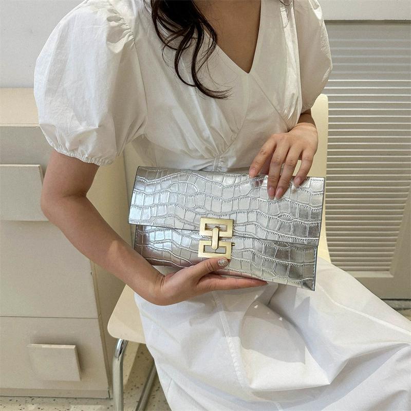 Casual Clutch Bag Women's Bag New Texture Niche Trend Clutch Bag New Bag Women's Fashion Simple Envelope Bag