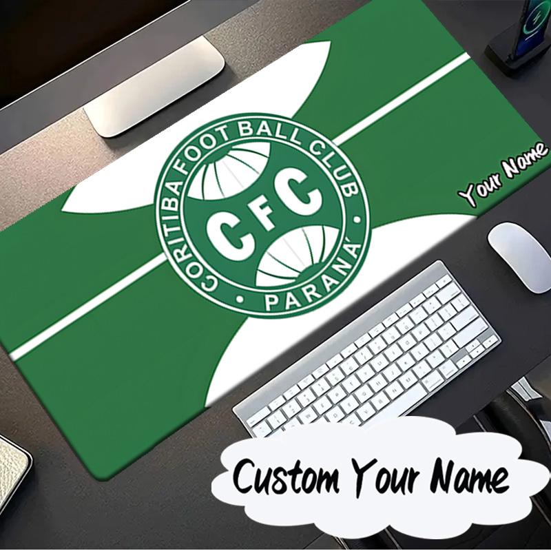 Custom Name Mouse pad Coritiba Football Club Return Mouse pad, Gaming Mouse Pad, keyboard pad, Desk Decor for computer notebook Fan Birthday Gift