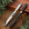 Kuchyňský nůž s vysokou tvrdostí Sharp Přenosný kapesní nůž na ovoce Vykosťovací nůž s pochvou na vaření Sekáček na maso Nůž šéfkuchaře