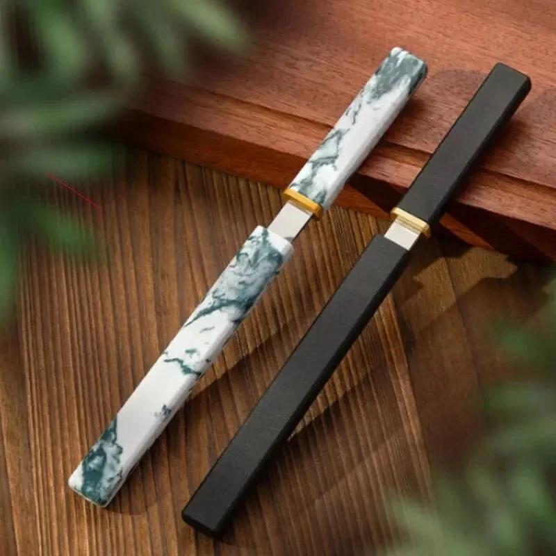 Kuchyňský nůž s vysokou tvrdostí Sharp Přenosný kapesní nůž na ovoce Vykosťovací nůž s pochvou na vaření Sekáček na maso Nůž šéfkuchaře