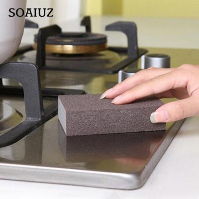 Spugna abrasiva con spazzola magica pulita per decalcificazione fine flessibile in carborundum di ampia area