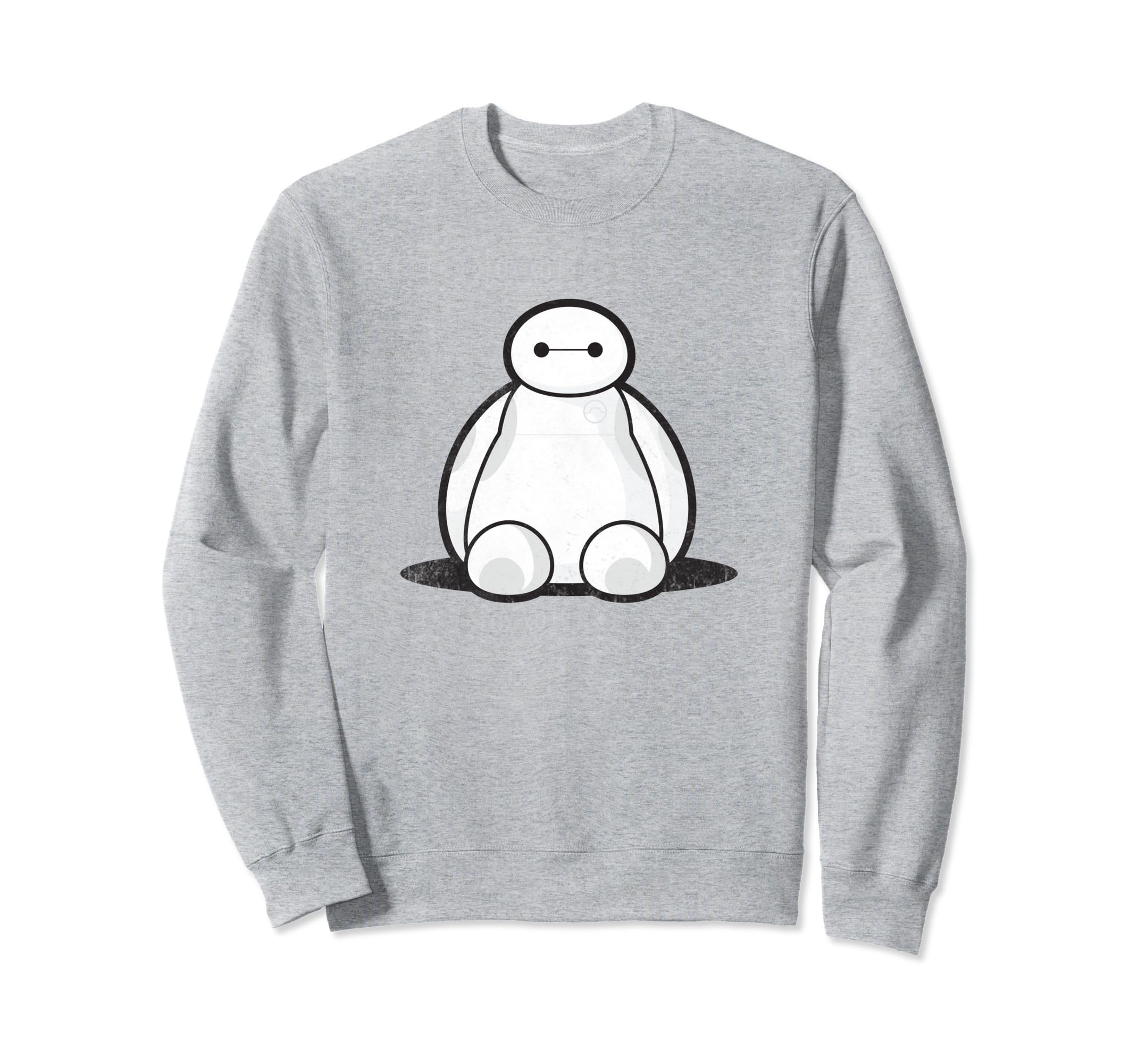 

Disney Big Hero 6 Cute Baymax Sitting Damage Shot Sweatshirt