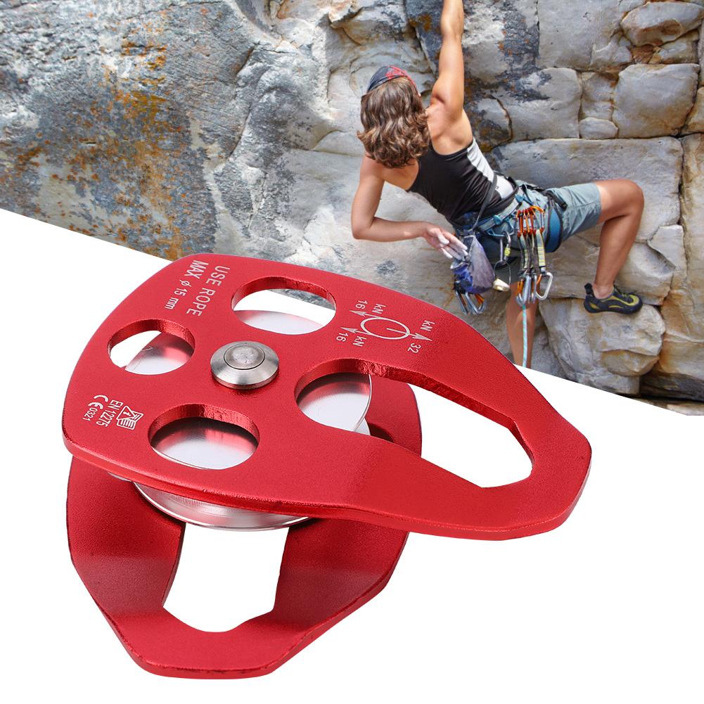 Buy Outdoor Side Plate Climbing Pulley Climbing Pulley For High