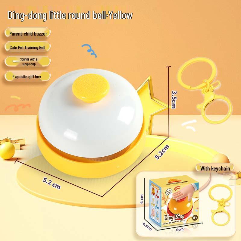 Cute Turtle Macaron Candy Box Buzzer - Cartoon Decompression Hand-Patting Bell Toy Gift