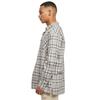 Chemise - URBAN CLASSICS - Long Oversized - Gris - Motif à carreaux - 2 poches poitrine