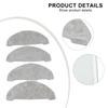 4pcs Mop Cloth Kit Replacement Mopping Cloth For Vexilar W9   Robot Vacuum Cleaner Microfiber Vacuum Cleaner Cloth