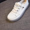 Women's Genuine Leather White Slip-On Shoes - 2025 Casual Soft Sole Flats