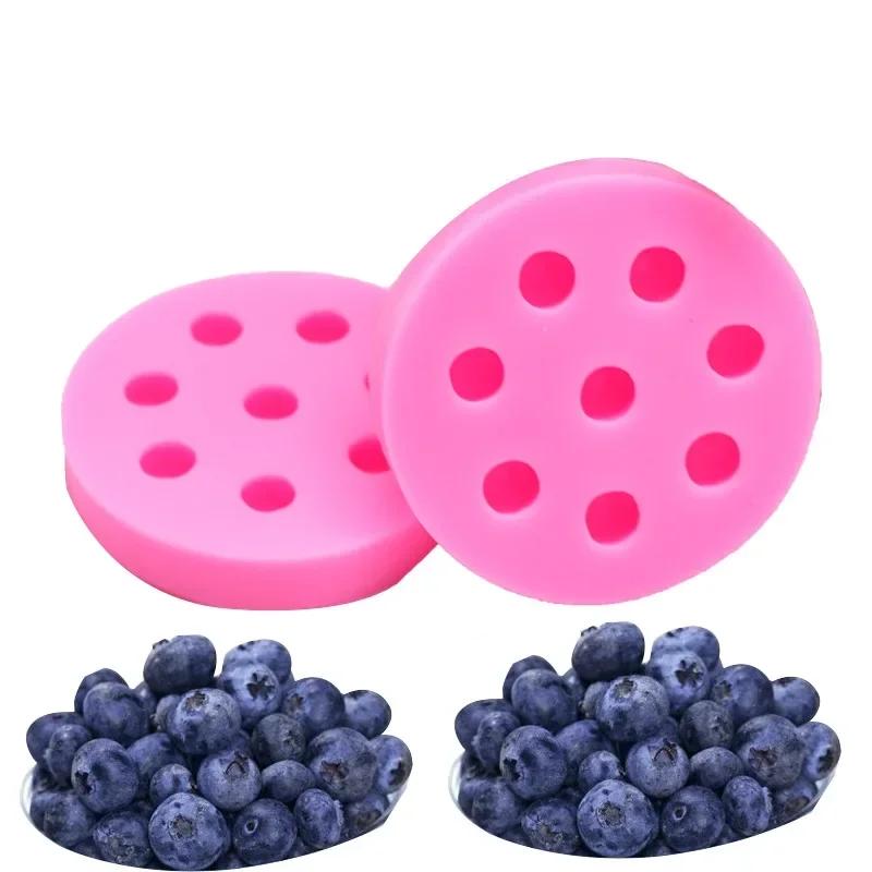 Strawberry, Blueberry, Mulberry, Pineapple, Orange Fondant, Chocolate, Jelly, Candy, Resin, Cake Decorating Tool Silicone Mold
