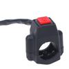 Durable Atv Motorcycle Dual Sport Quad Start Horn Kill Off Stop Switch Button Motorbike Accessories Control Handle Switches