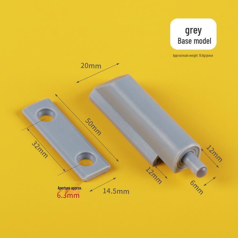 Kinnart Adjustable Silent Damper for Sliding and Push-Pull Doors - Anti-Collision Buffer & Rebound Stopper