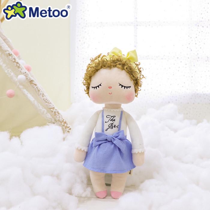 Mitu Angela Fashion Angel Plush Doll - Curly Hair Children's Toy Gift