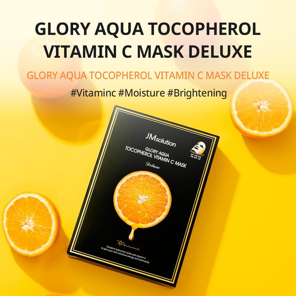 Glory Aqua Tocopherol Vitamin C Mask Plus Set 30 ml x 10 ea