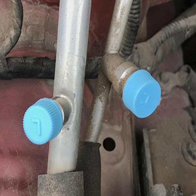 10pairs, R134a R12 Service Port Valve Dust Cap High / Low Side Air Conditioning Pipeline Replacement M9 M10