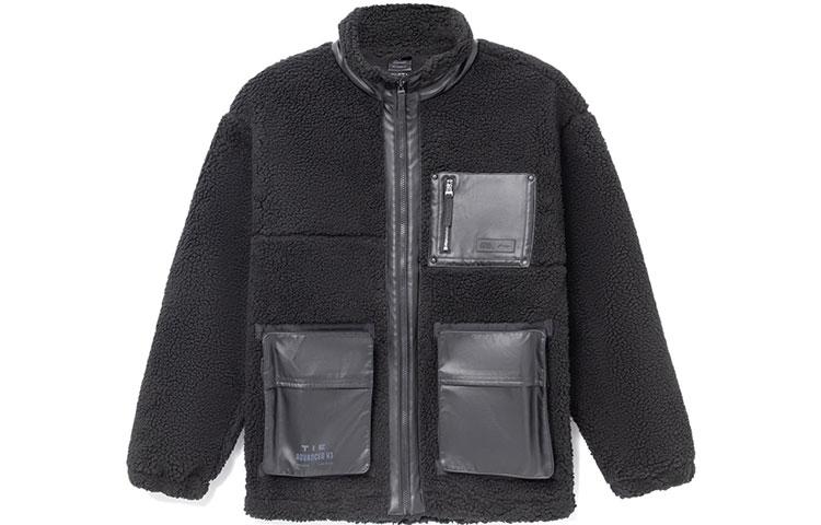 Li Ning Jackets Men s Black Stand Collar Thickened Other AFDR773-1 M