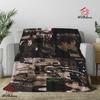 Dazai Bungo Stray Dogs Flanell-Kuscheldecke für Schlafzimmer Anime Dekoratives Sofa Picknick Nickerchen Decke Heimdekoration Geschenk 70x200cm