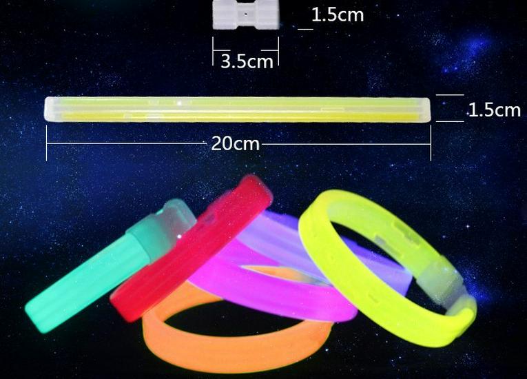 Glow Stick Bracelets: Luminous Wristbands & Drumsticks for Concerts and Weddings